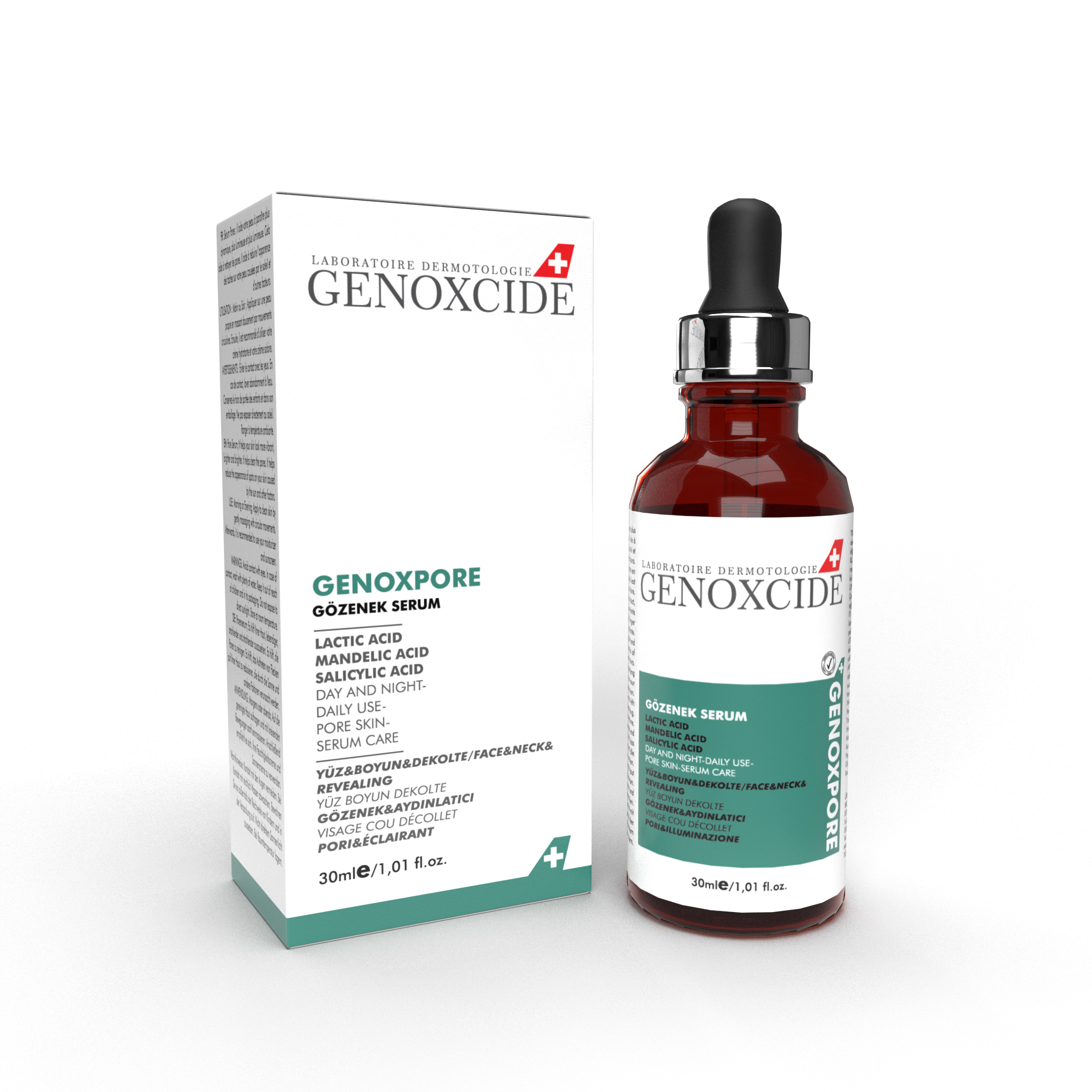 Gözenek Serum 30 ml, genoxcide.com